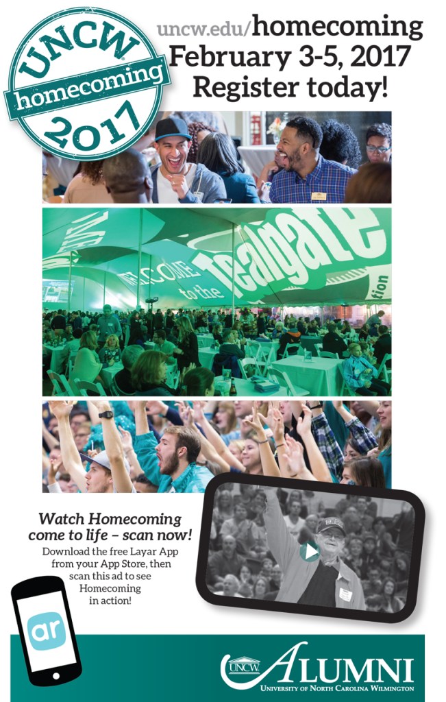 Homecoming magazine ad